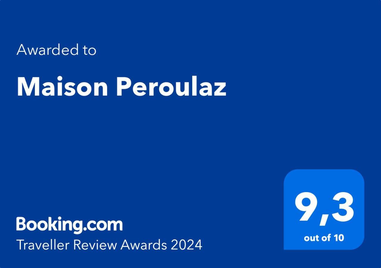 Maison Peroulaz Charvensod المظهر الخارجي الصورة